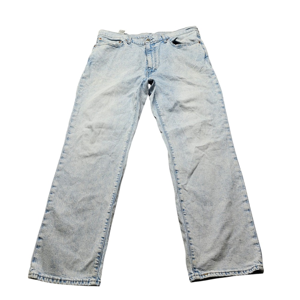Levis 541 Athletic Taper Jeans Mens 38x30 Light Wash Blue Denim 18181-0771